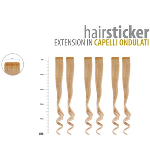 HAIRSTICKER: KITERJESZTÉS HULLÁMOS HAJ - DIBIASE HAIR